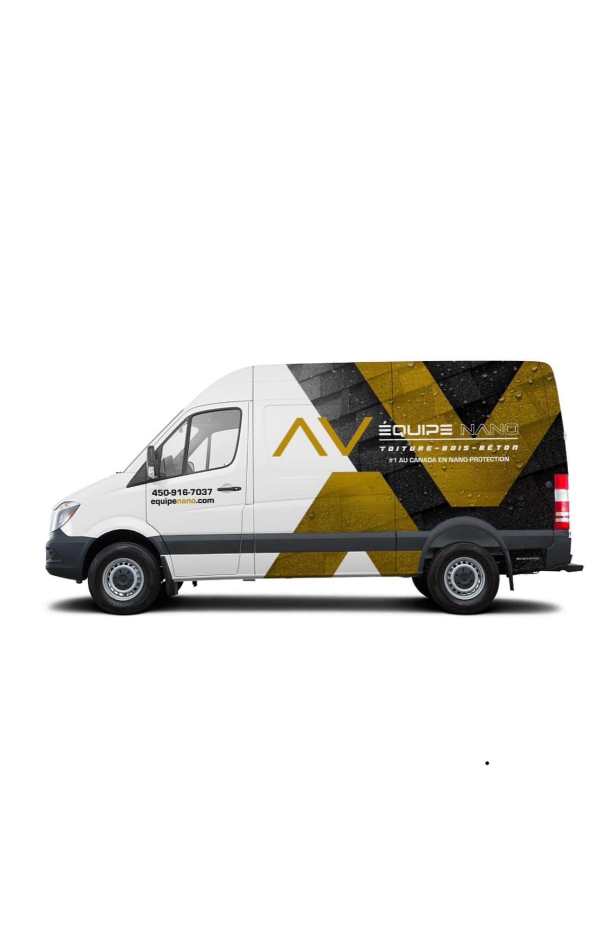 Van in Team Nano livery